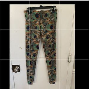 Onzie peacock leggings s/m